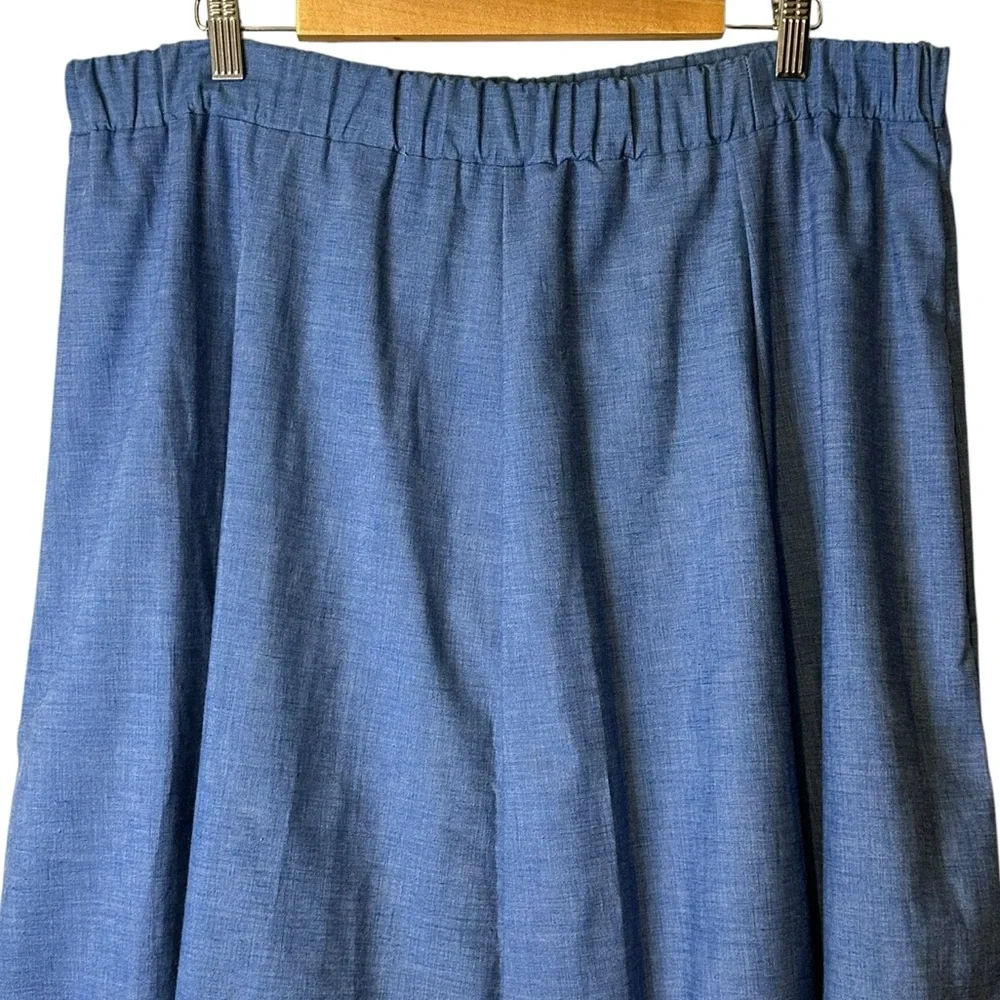 Prairie Cottage Midi Skirt Western Ranch Folk Art Vintage Handmade Rodeo Cowgirl